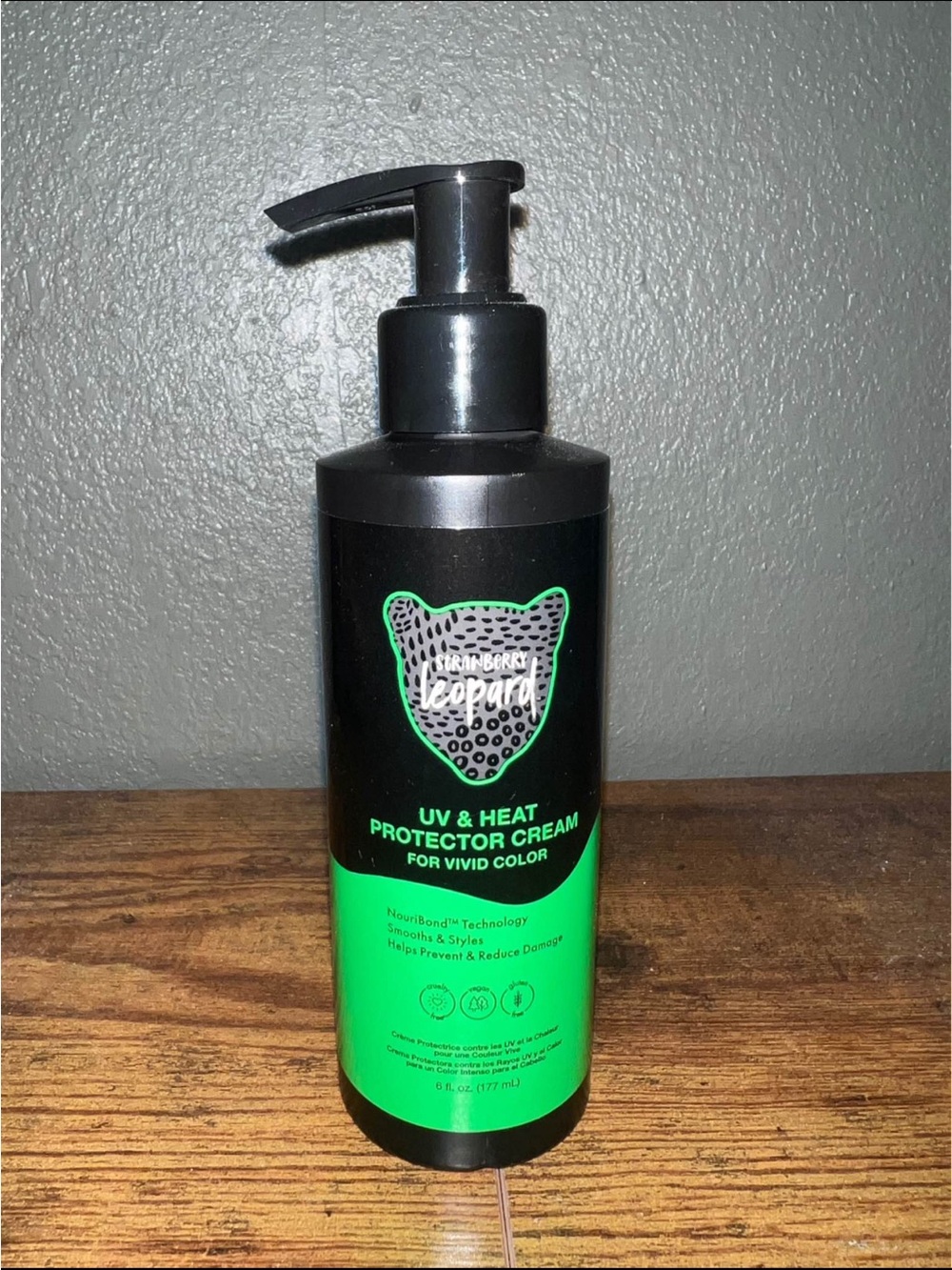 UV & Heat Protector Cream — Green